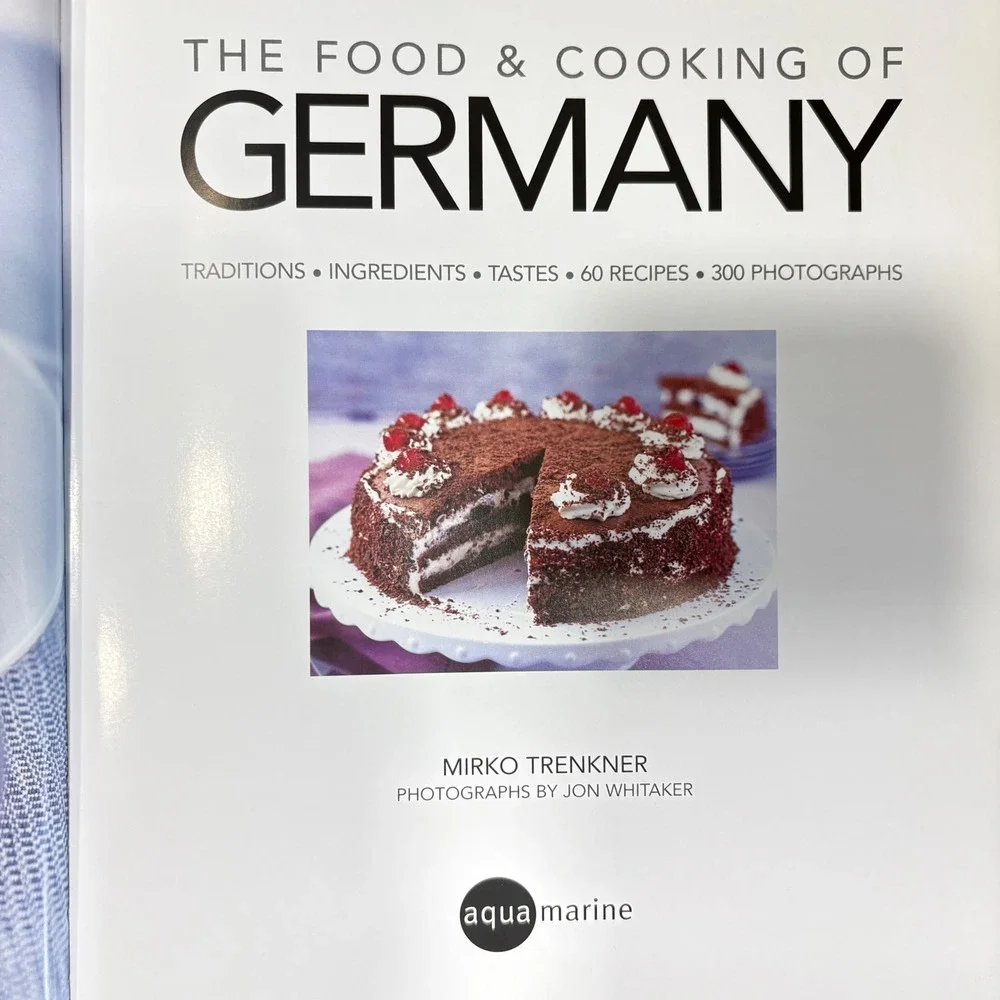 The Food & Cooking of Germany Mirko Trenkner Cookbook 60 Recipes Hardcover